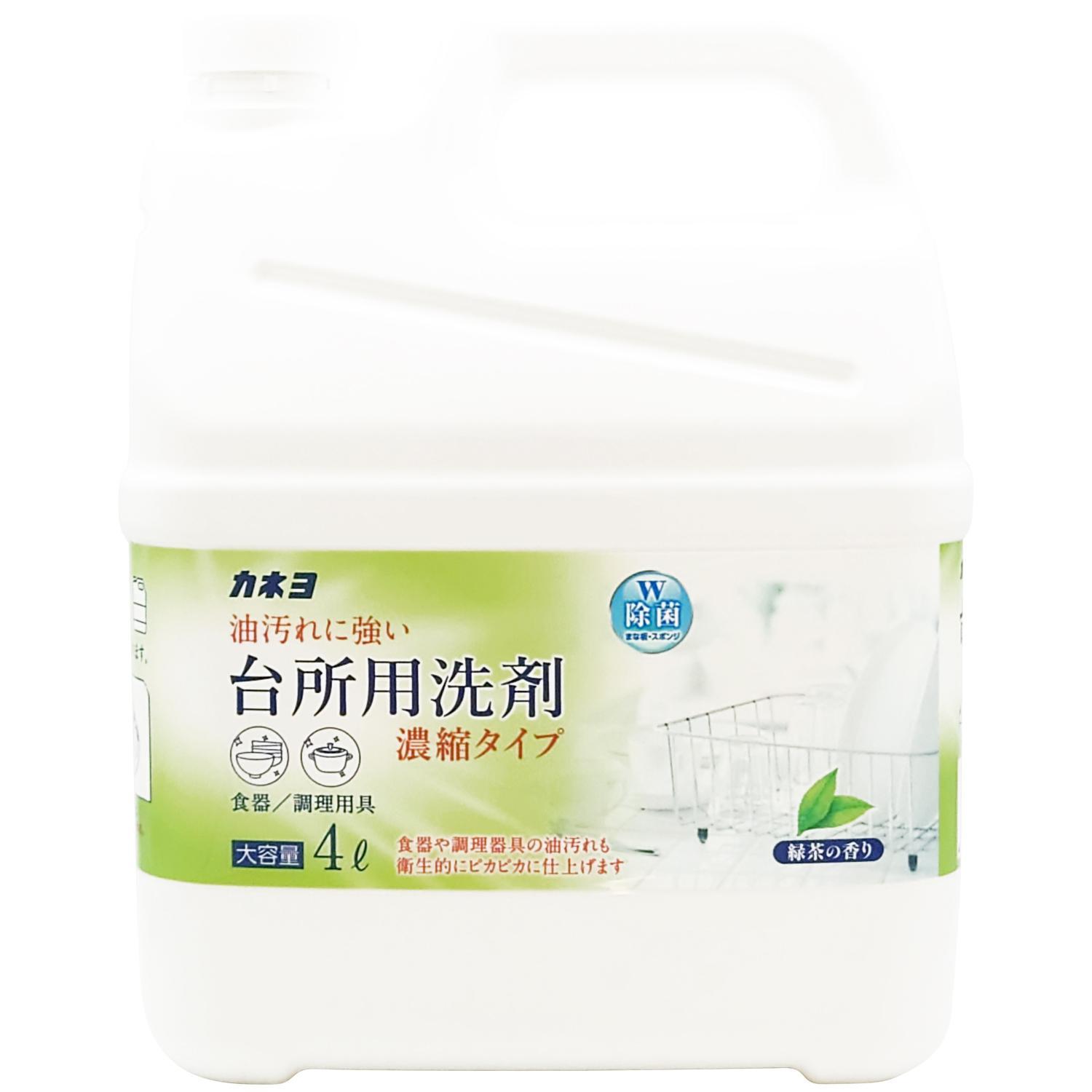 濃縮台所用洗剤　緑茶の香り 4L